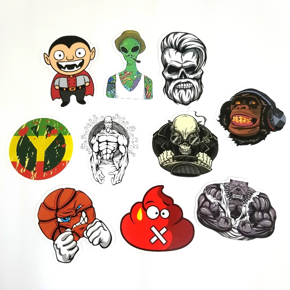 🔴10 VSCO waterproof vinyl stickers